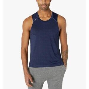 Rhone Swift Tank Men’s XL Navy Running Performance Training Athletic Gym